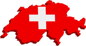 stylized swiss flag 15977103