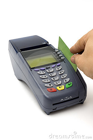 swiping credit card pos terminal 11311103
