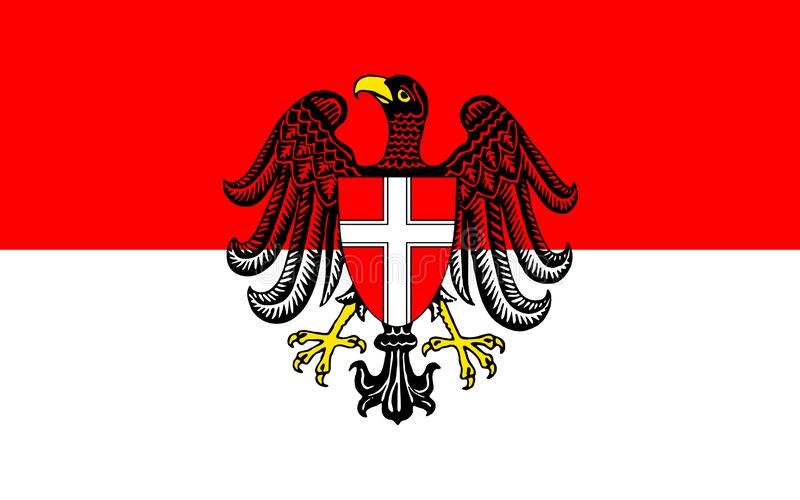 flag vienna capital largest city austria one nine states austria flag vienna austria 131897653